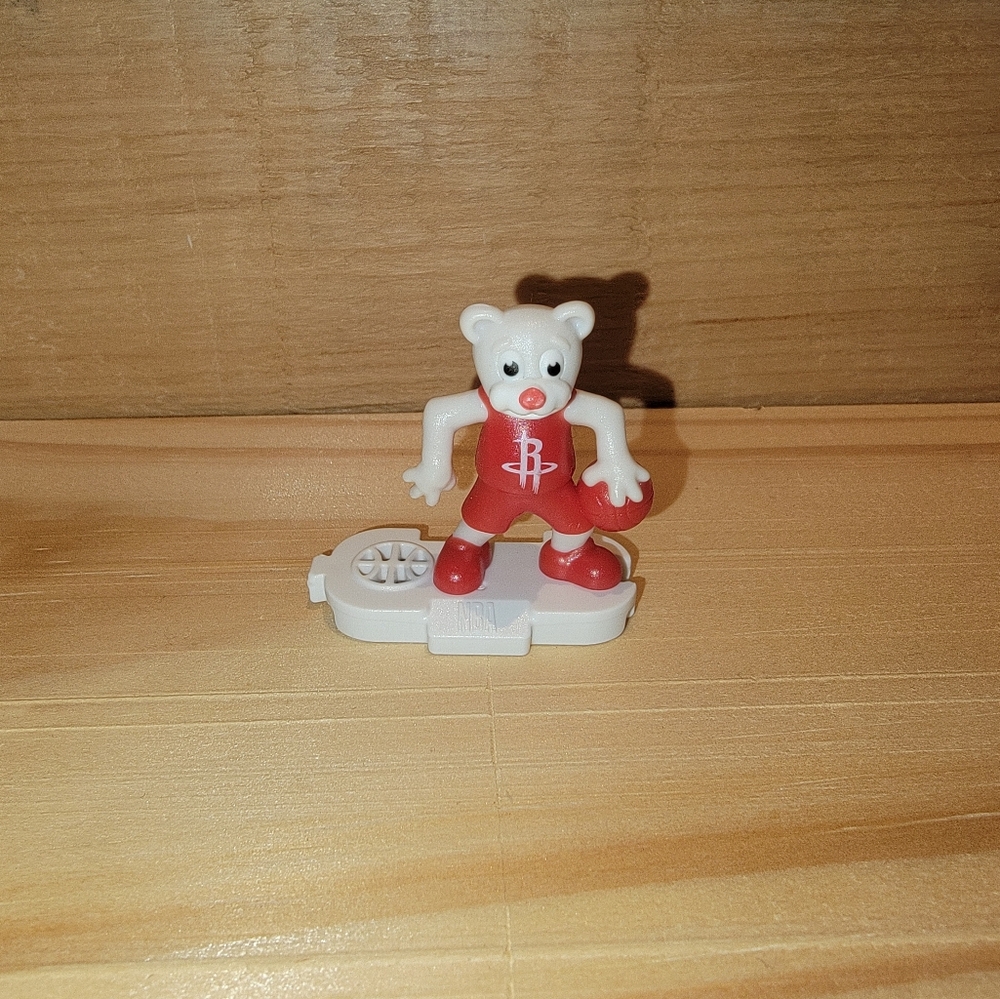 Red and White Bear Figurine